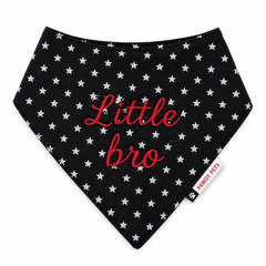 Black Star Denim Bandana | Personalised for Dogs | Pawgy Pets