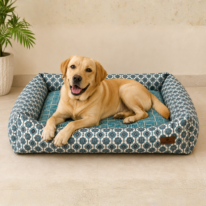 Mughal Garden Bed | Dog Bed | Pawgy Pets