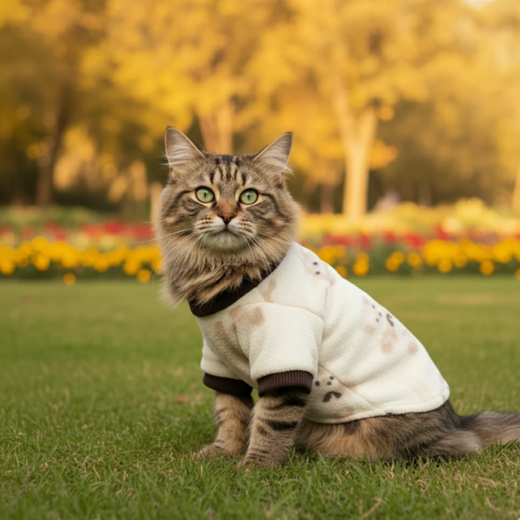 Pawgy Pets Teddy sweater for Cats