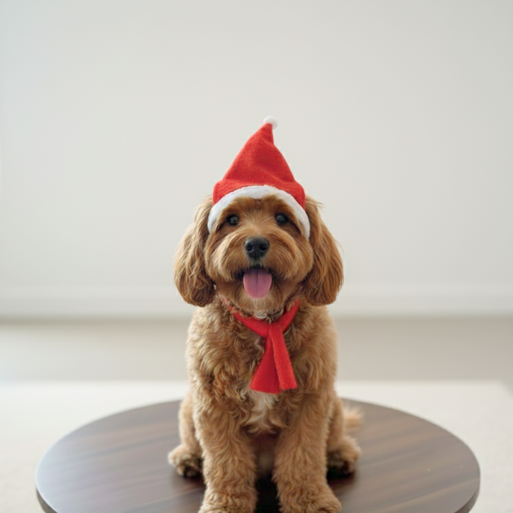 Pawgy Pets Dog Christmas Cap