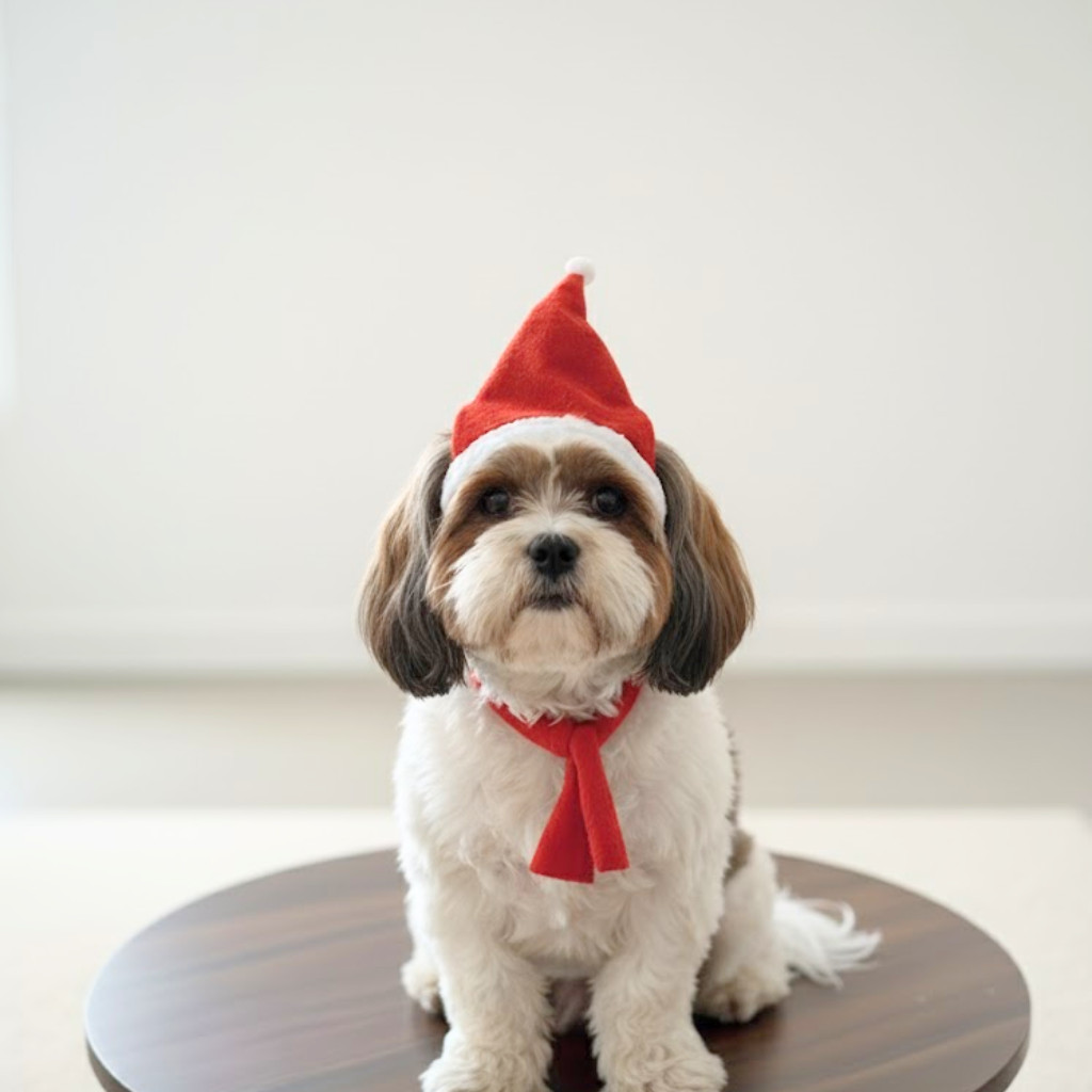 Pawgy Pets Dog Christmas Cap