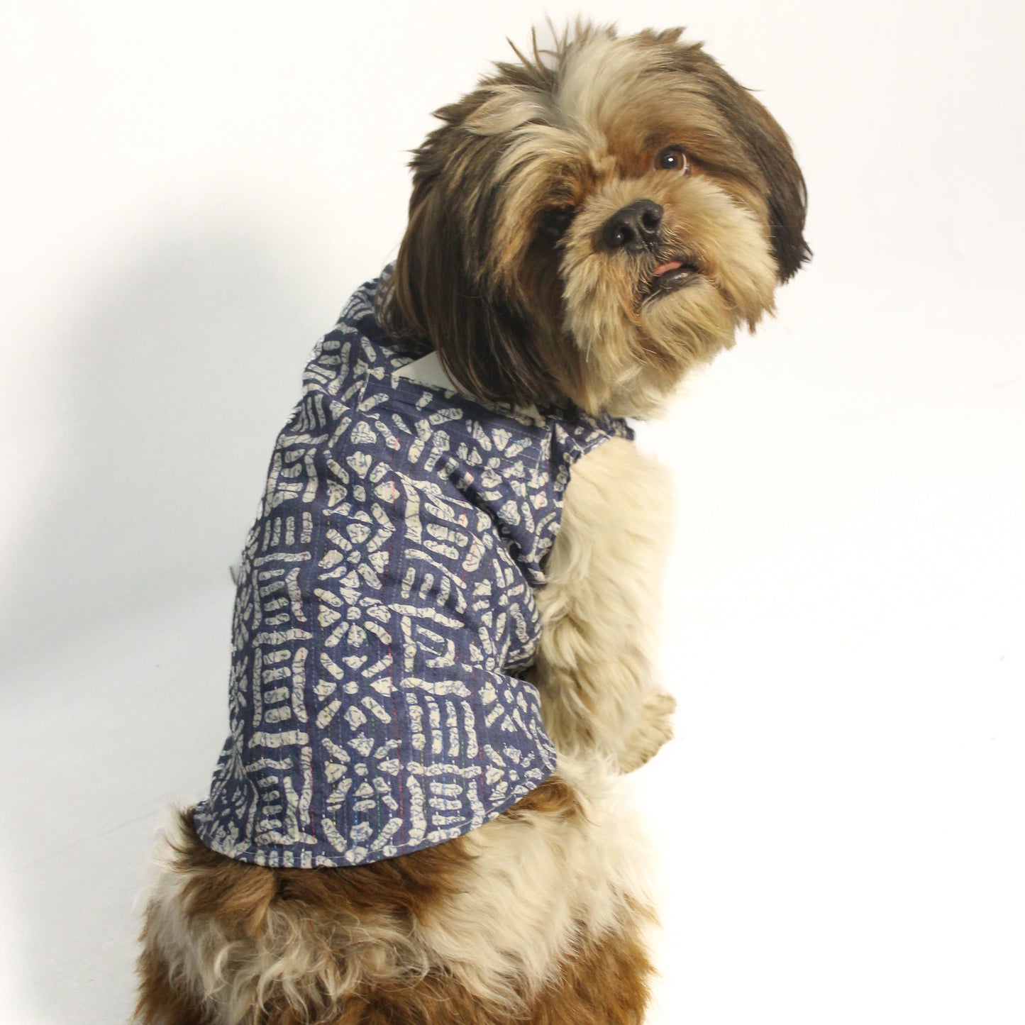 Indigo Cotton Kurta | For Dogs | Pawgy Pets
