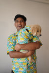 Men’s Shirt (Zig-Zag Green)