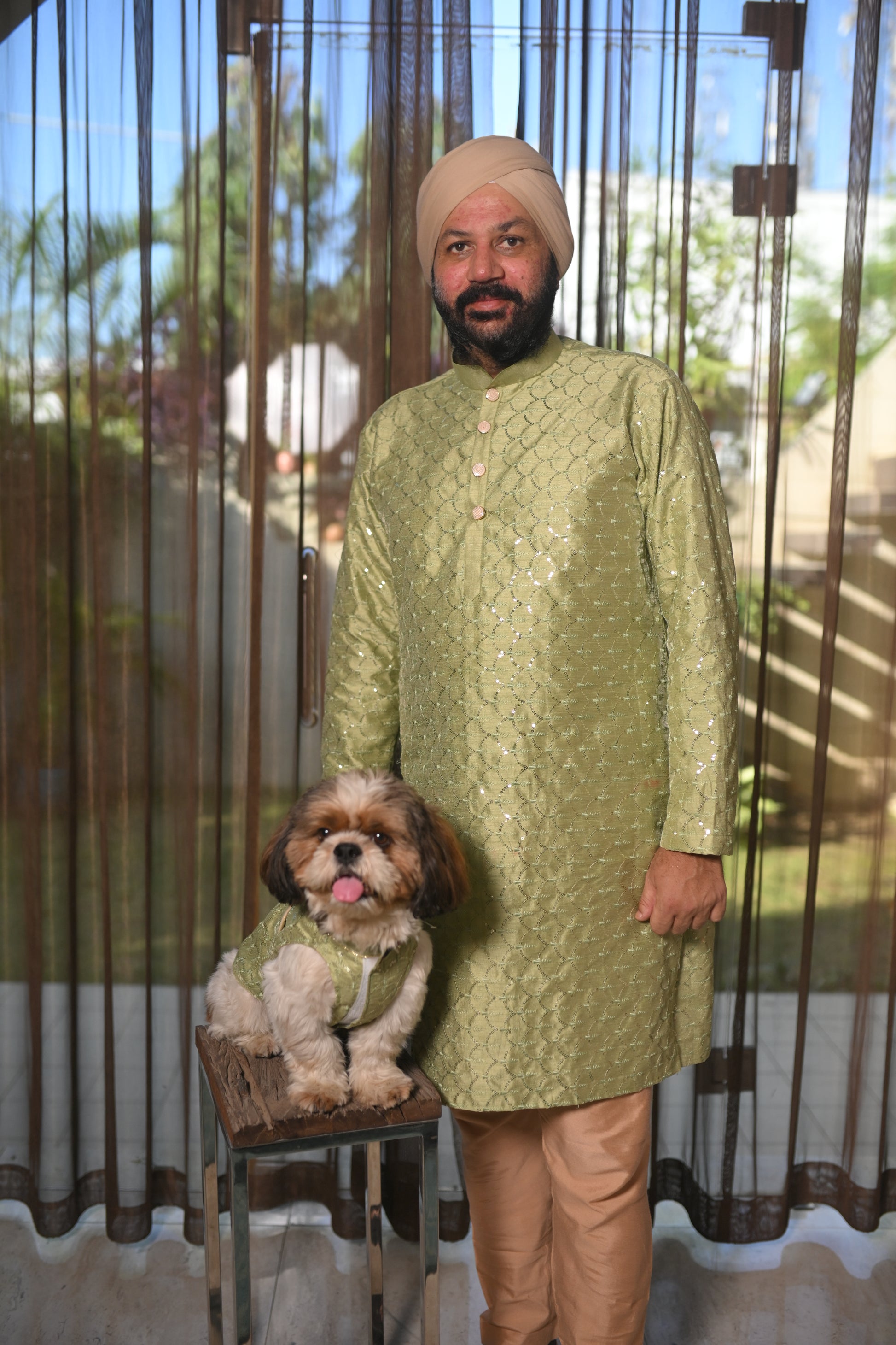 Naz Kurta for Men + Doggo Kurta