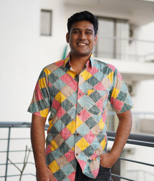 Men’s Shirt (Multi-Bandani)