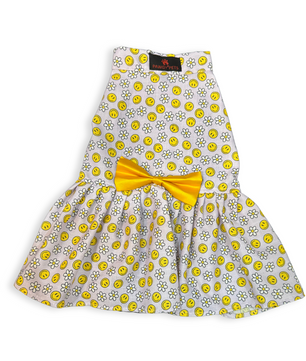 Pawgy Pets Smiley o clock dress Lavender for Dogs