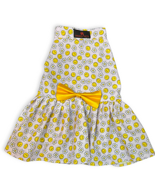 Pawgy Pets Smiley o clock dress Lavender for Dogs