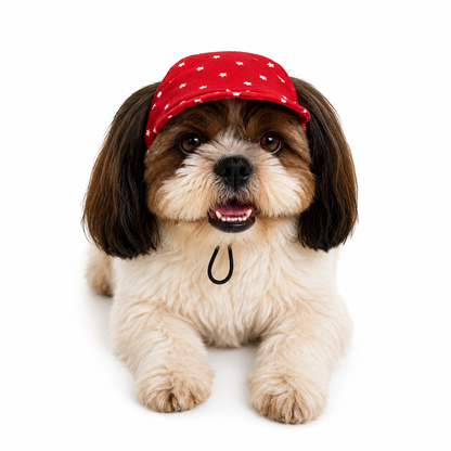 Red Star Cap | For Dogs | Pawgy Pets