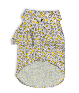 Pawgy Pets Smiley o clock shirt lavender  for Dogs