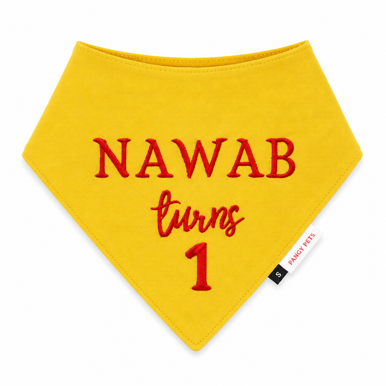Pawgy Pets Customised Bandana for Birthday for Dogs & Cats