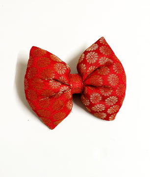 Pawgy Pets Occasion wear Bowtie: Red for Dogs & Cats