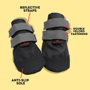 Pawgy Walkies – Everyday Dog Shoes: Set of 4