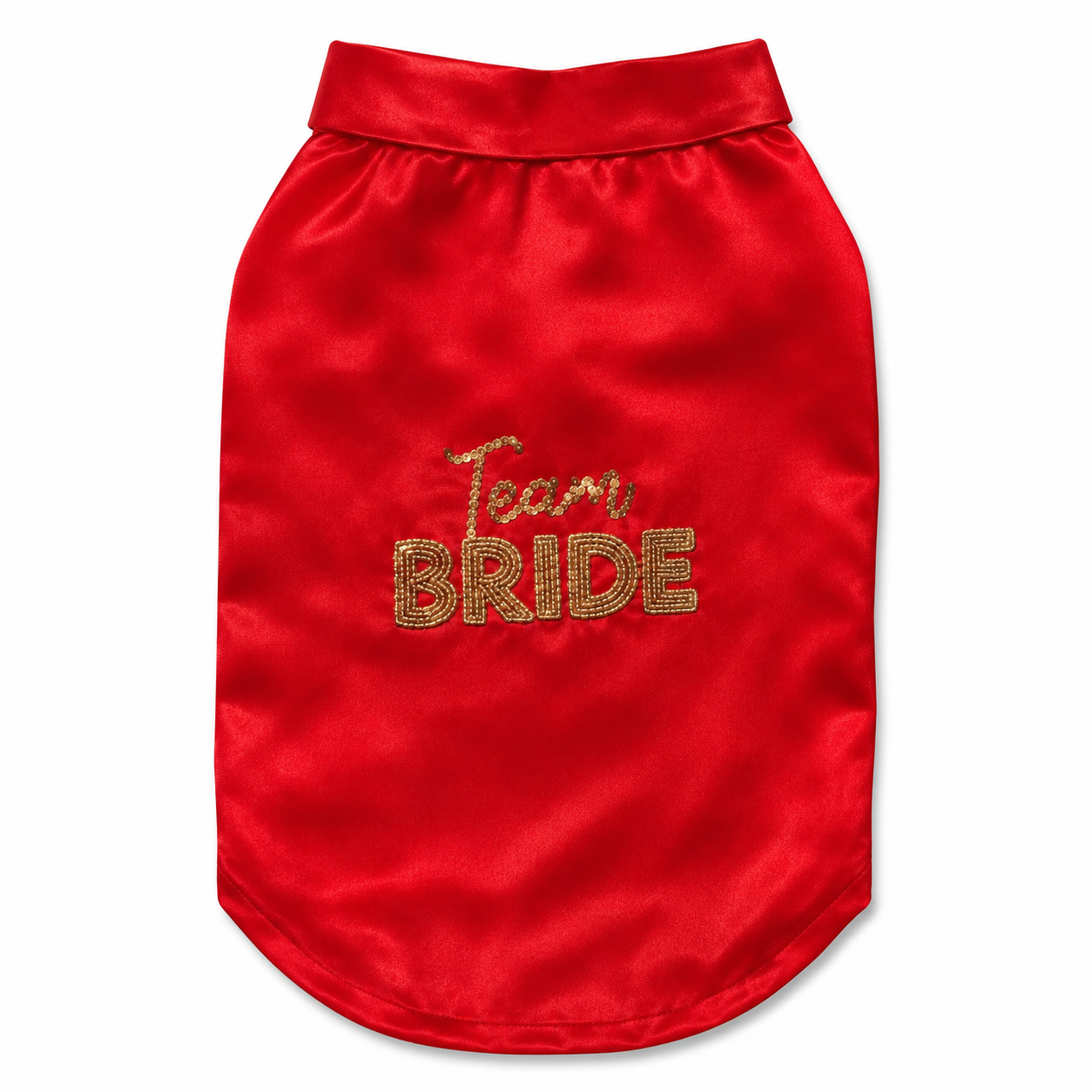 Team Bride Beadwork Dog T-Shirt