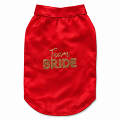 Team Bride Beadwork Dog T-Shirt