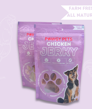 Pawgy Pets Doggie Treats Chicken Jerky - 70 g