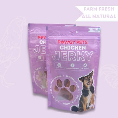 Pawgy Pets Doggie Treats Chicken Jerky - 70 g