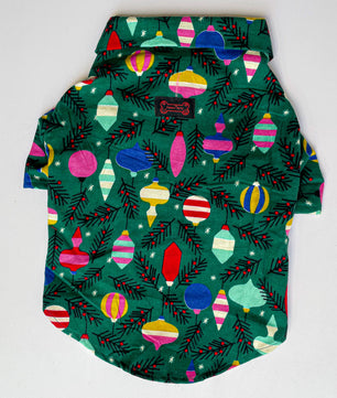 Pawgy Pets Warm winter Shirt: Green for Dogs & Cats