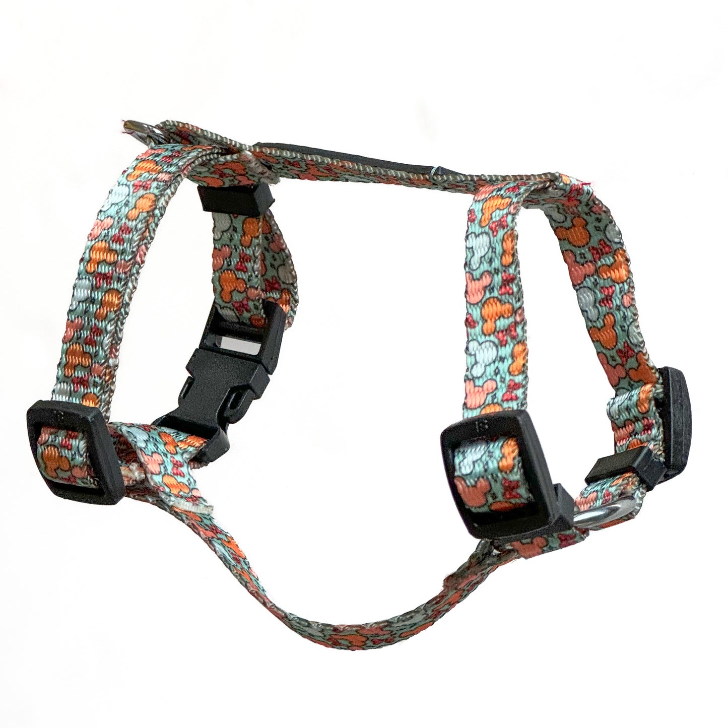 Mickey Pastel Green | H-Harness for Dogs and Cats | Pawgy Pets