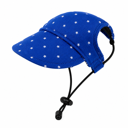 Royal Blue Star Cap | Personalised for Dogs | Pawgy Pets