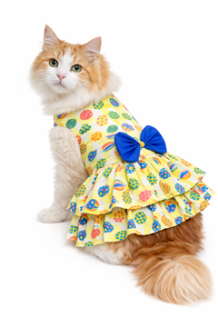 Pawgy Pets Balloon Dress Lime Green (Cat)