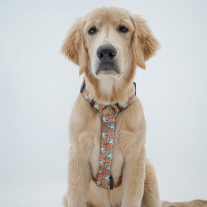 Mickey Pastel Green | H-Harness for Dogs and Cats | Pawgy Pets