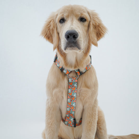 Pawgy Pets H-Harness Mickey Pastel Green for Dogs and Cats