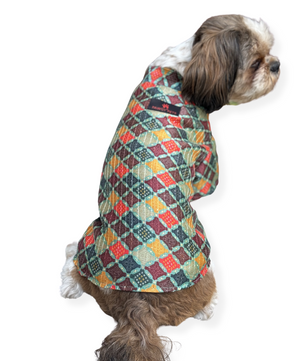 Pawgy Pets Silk Kurta: Multi for Dogs