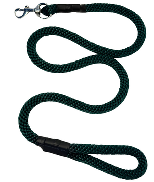 Pawgy Pets Rope Leash Bottle Green
