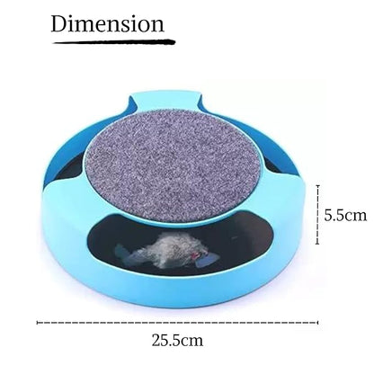 Pawgy Pets Interactive Mouse Moving Catch Toy for Cats