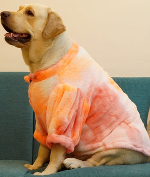 Pawgy Pets Fur sweater: Shades of Orange or Dogs & Cats