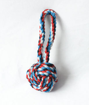 Pawgy Pets Balling Tug Rope Toy for Dogs