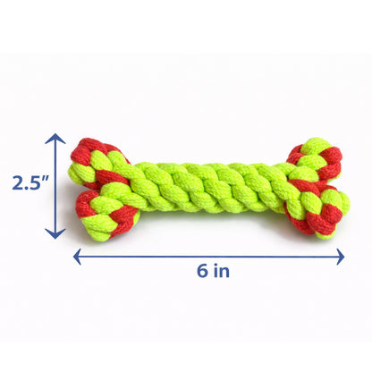 Pawgy Pets Red Bone Rope Toy for Dogs