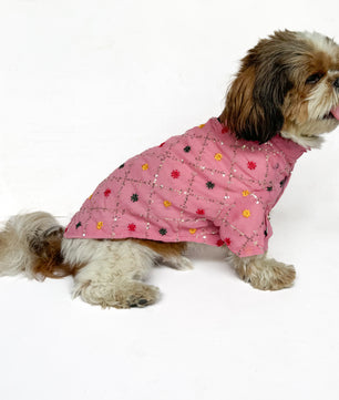 Pawgy Pets Festive Shirt Pink (New) for Dogs