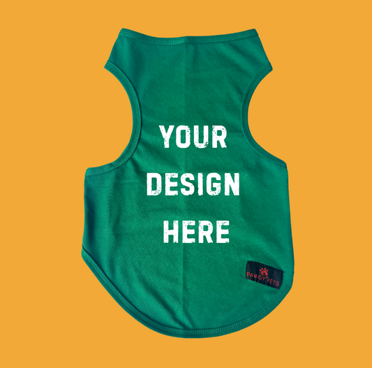 Pawgy Pets DIY T-Shirt: Green