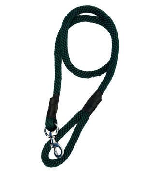 Pawgy Pets Rope Leash Bottle Green