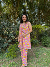 Women Coord Set (Zig-Zag Pink)