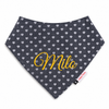 Denim Heart Bandana | Personalised for Dogs | Pawgy Pets