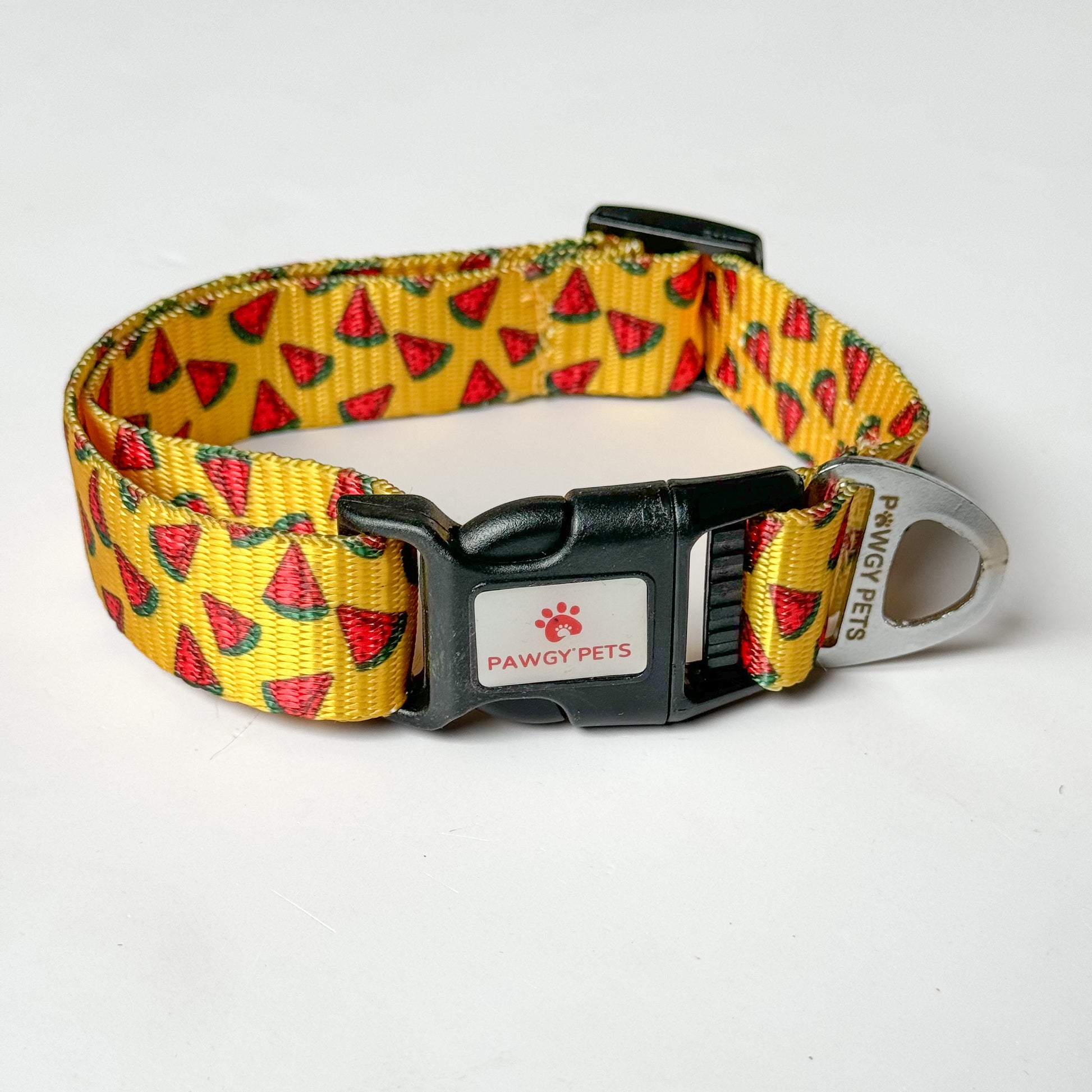 Pawgy Pets Collar Watermelon yellow for dogs and cats