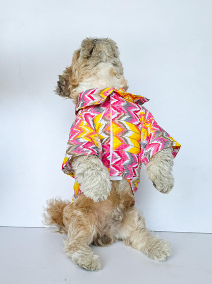 Pink Zig-Zag Kurta | For Dogs | Pawgy Pets