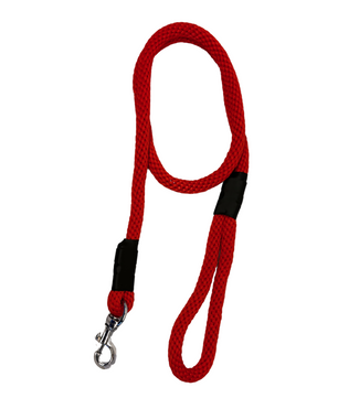Pawgy Pets Rope Leash Red