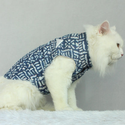 Pawgy Pets Indigo kurta for Cats