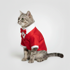 Pawgy Pets Tuxedo Red for Cats
