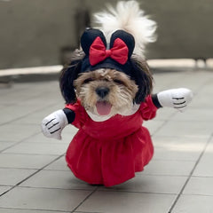 Pawgy Pets Minnie Mouse Dog Costume