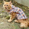 Pawgy Pets Mickey Check Sando (Cat)