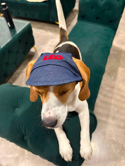 Denim Cap | Personalised for Dogs | Pawgy Pets