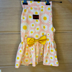 Peach Daisy dress