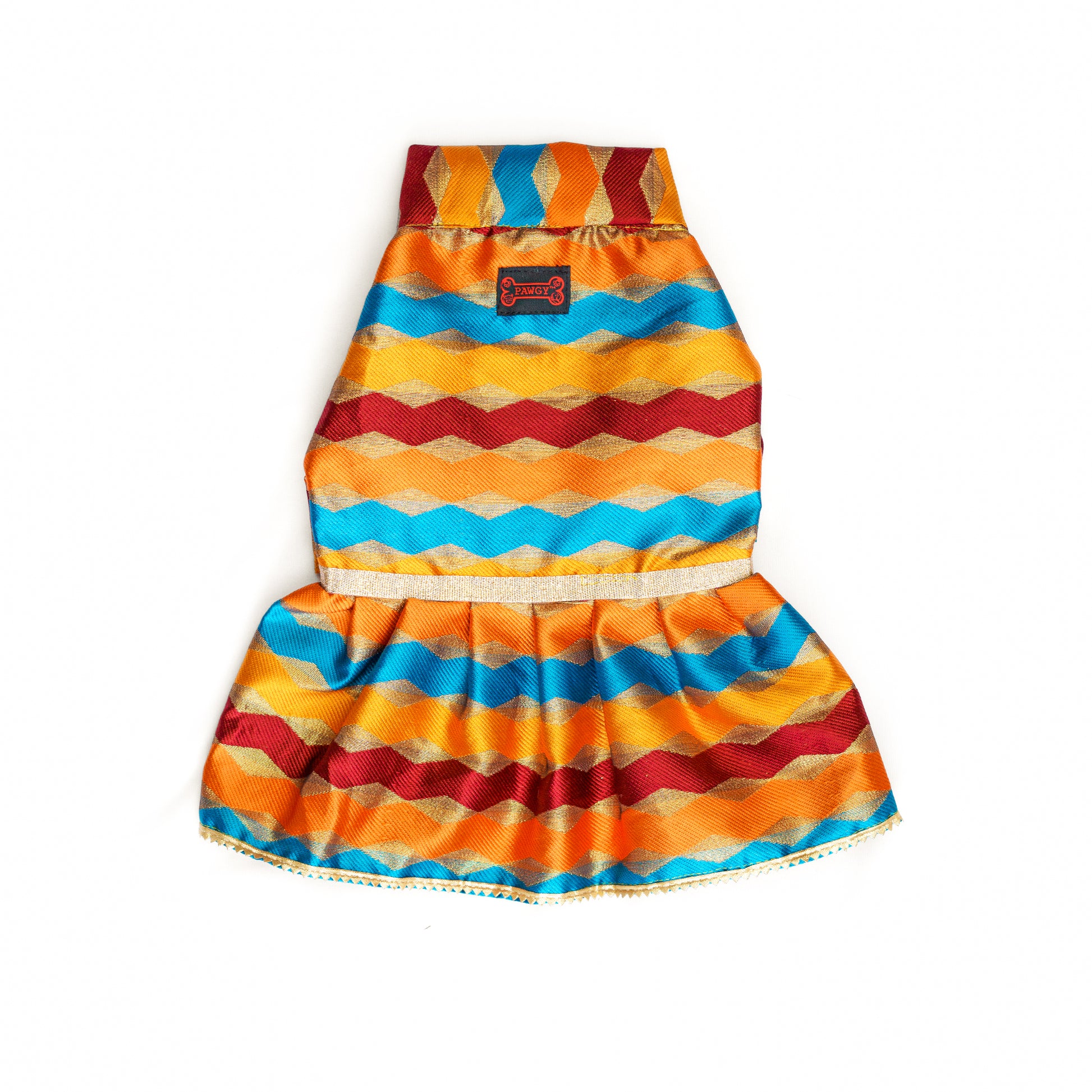 Pawgy Pets Multi Stripe Dress for Dogs