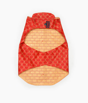 Pawgy Pets Strapy Sherwani Red for Dogs