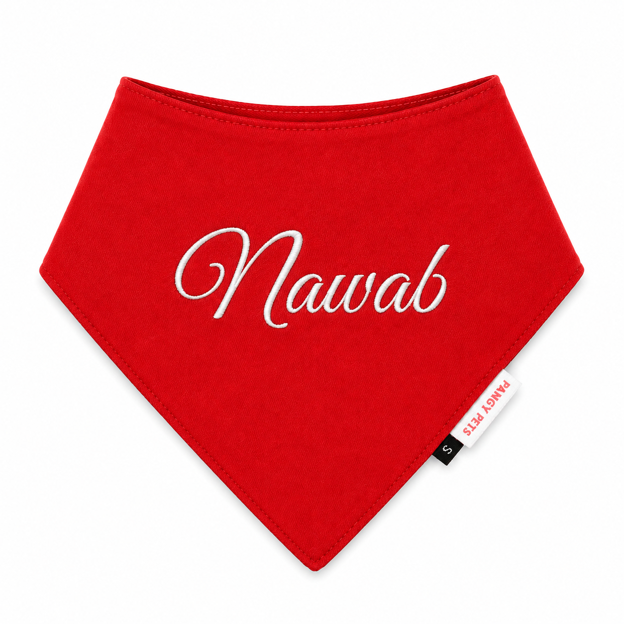 Red Bandana | Personalised for Dogs | Pawgy Pets
