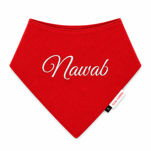 Red Bandana | Personalised for Dogs | Pawgy Pets